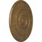 Ekena Millwork Traditional Reece Ceiling Medallion (Fits Canopies up to 5 7/8"), 24 3/8"OD x 1 1/8"P, Rubbed Bronze CM24RERZS - alternate 2